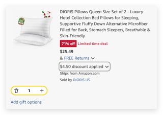 queen pillow set