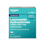 Amazon Basic Care Loperamide Tablets