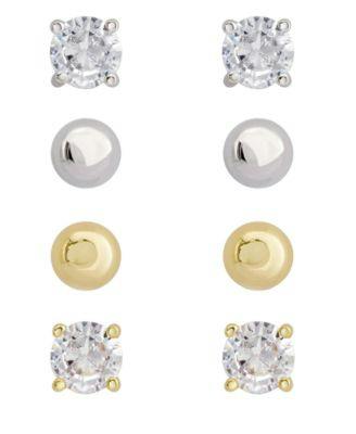 Macy's Cubic Zirconia Stud Set