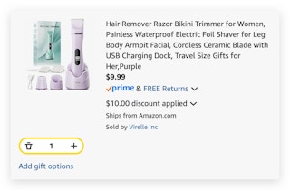 Hair Remover Razor Bikini Trimmer for Women