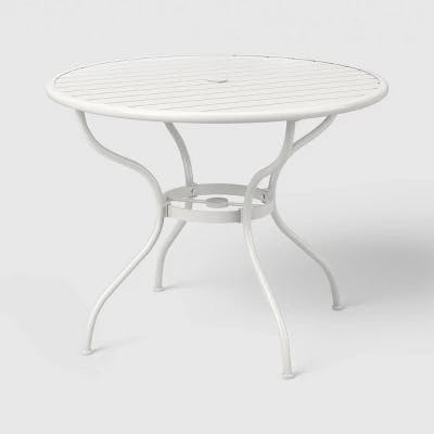 Round Metal Outdoor Bistro Table