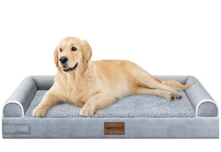 Large Orthopedic Washable Dog Bed