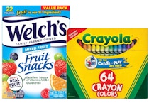 1 Welch's + 1 Crayola