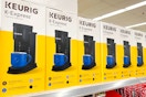 Keurig K-Express boxes on a store shelf