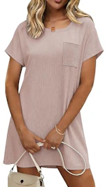 Ekouaer Women's Sleep Shirt