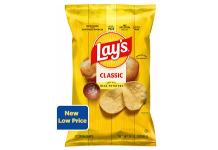 4 Lay's Chips Bags