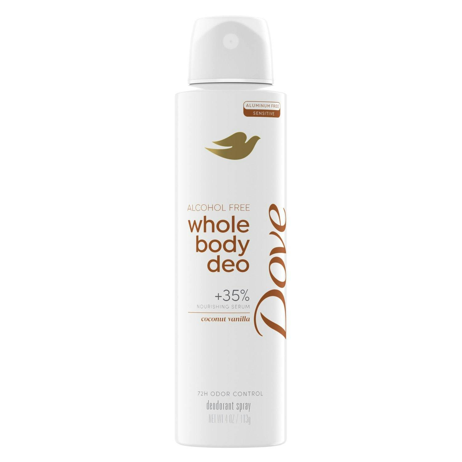 2 Dove Whole Body Deodorant Sprays