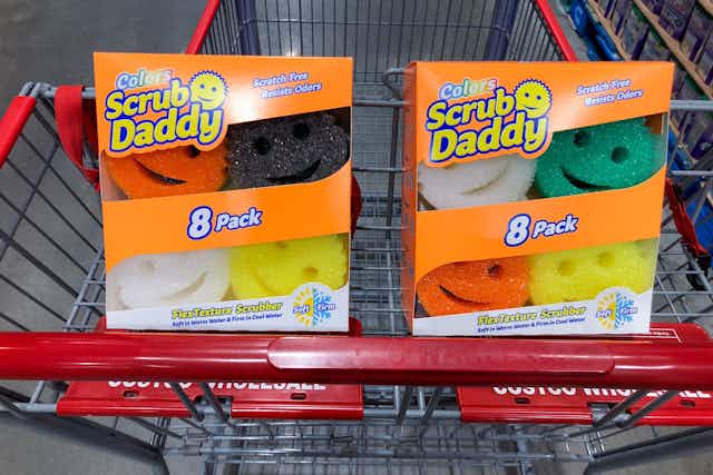 Scrub Daddy 8-Pack, Just $12.99 at Costco (Reg. $16.49) card image