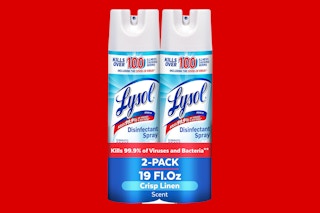 Lysol Disinfectant Spray 2-Pack Packaging