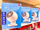 woozoo fans sitting on a target shelf