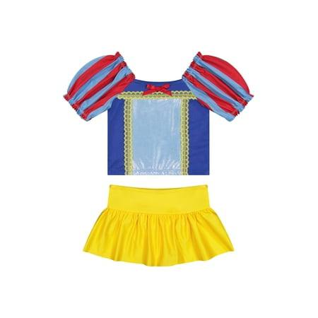 Toddler Puff-Sleeve Tankini Set
