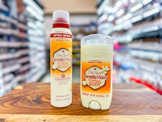 two old spice total body deodorant products