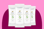 Dove Aluminum Free Deodorant 4-Pack