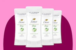 Dove Aluminum Free Deodorant 4-Pack