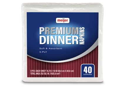 3 Meijer Napkins