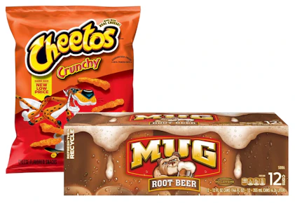 3 Mug + 4 Cheetos Items