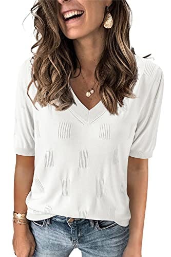 Women's Short Sleeve Knit Top