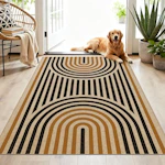 Washable Jute-Style Area Rug