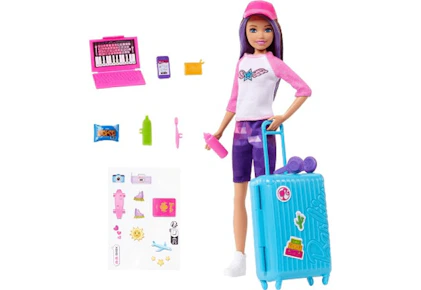 Barbie Skipper Doll Travel Set