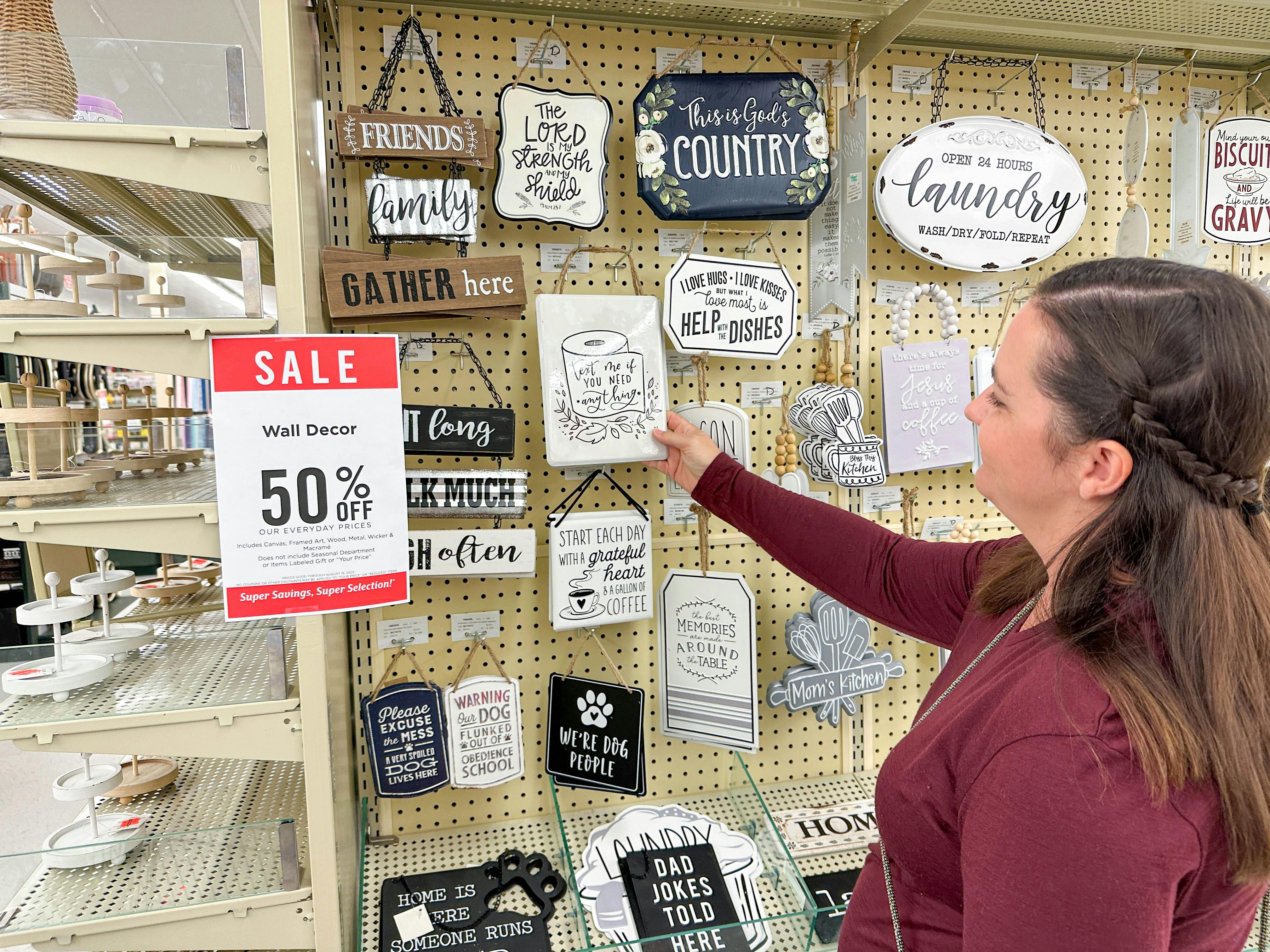 Hobby lobby clearance wedding decor sale