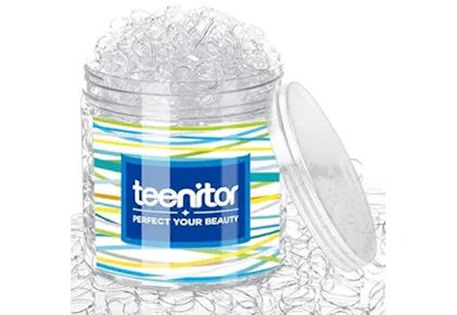 Clear Elastic Hair Bands