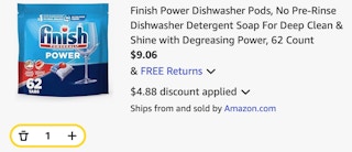Finish Power Dishwasher Pods