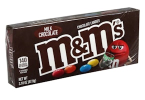 5 M&M's Candy Theater Boxes