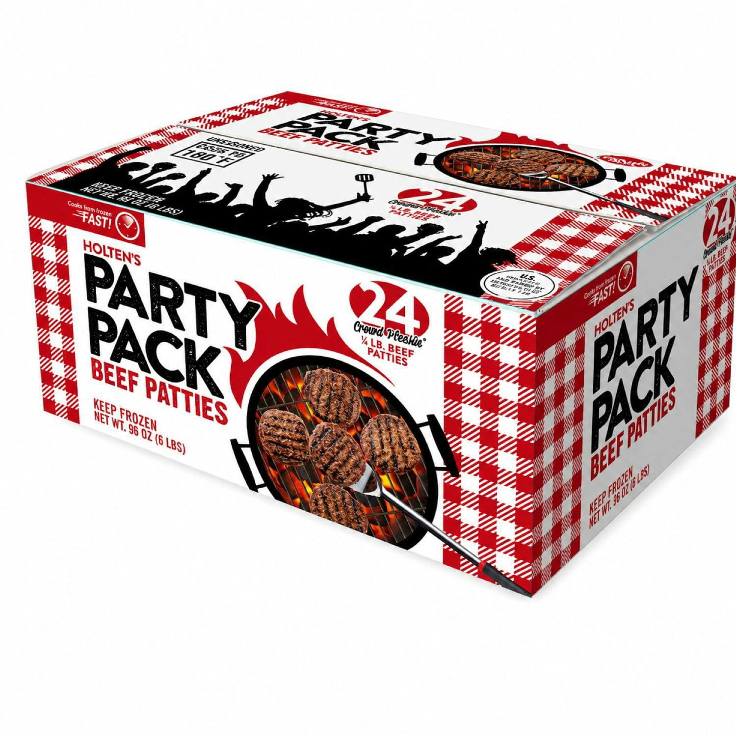Holten's Beef Patties Box