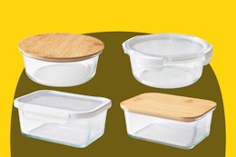 Better Homes & Gardens Glass Food Containers, Less Than $4 at Walmart card image