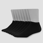 Hanes Men's Low Cut Socks 8-Pack