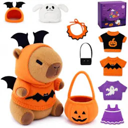 Halloween Capybara Plush Set