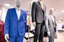 mens suits on mannequins at macys