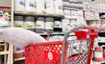 someone holding a phone showing a student offer at target
