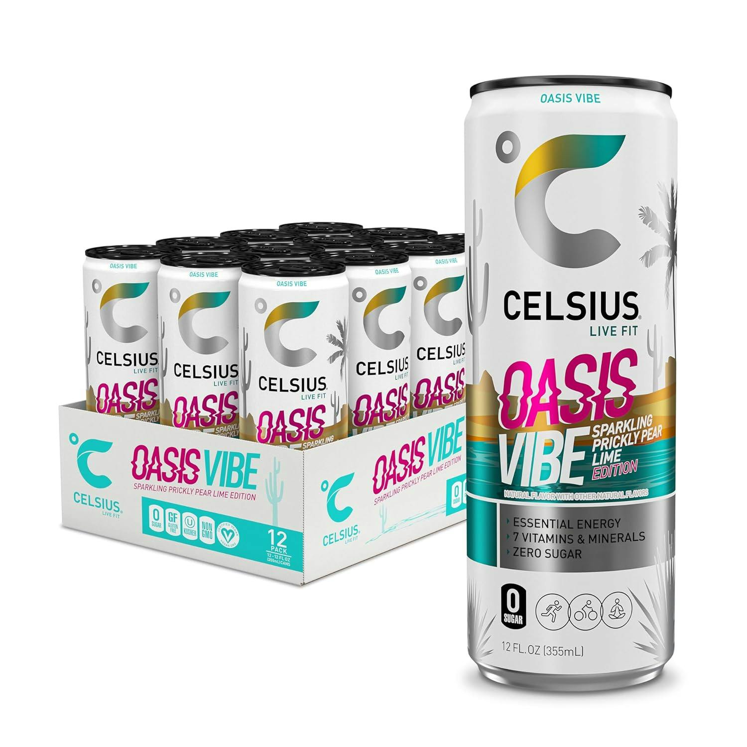 2 Celsius Energy Drink 12-Packs