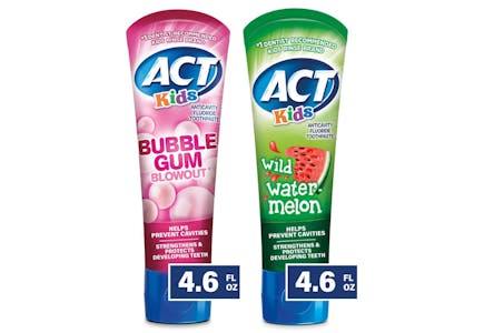 2 Act Toothpastes