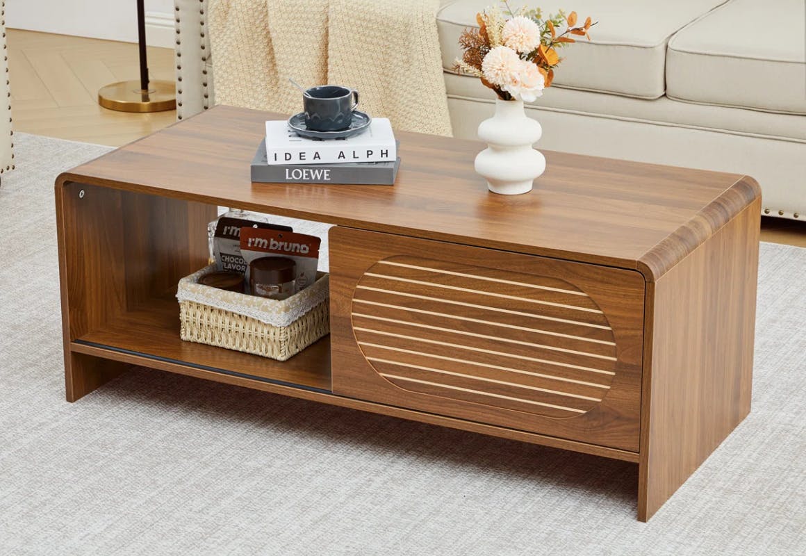 Ebern Designs Storage Coffee Table