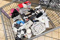 aldi disney finds in a shopping cart