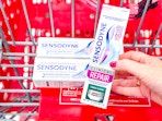 Target Sensodyne clinical repair toothpaste