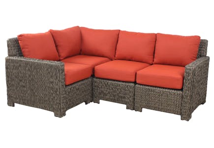 Hampton Bay Sectional Chairs Set
