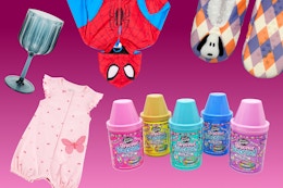 Baby onesie, drinkware, Spider-Man jacket, craft kit & Halloween slippers