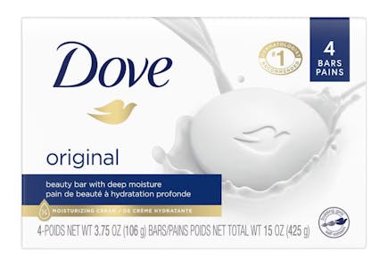 2 Dove Bar Soaps