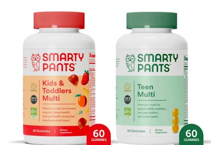 2 SmartyPants Vitamins