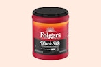 a folgers container