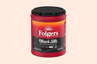 a folgers container
