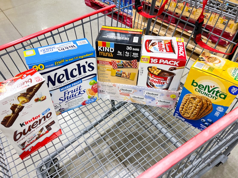 Costco snack roundup welchs belvita kind nutella kinder chobani