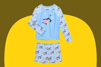 Bluey toddler swimwear set