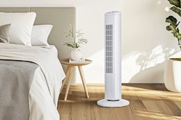 Mainstays Tower Fan, Just $22.18 on Rollback at Walmart card image