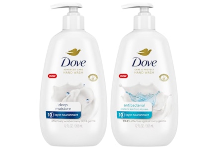 2 Dove Hand Soaps