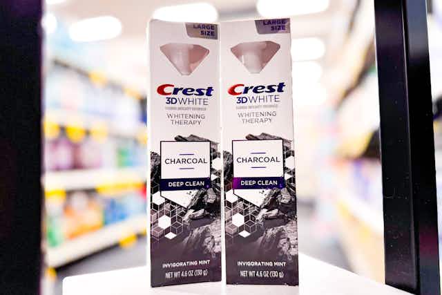 $2 Premium Crest Whitening Toothpaste at Walgreens card image