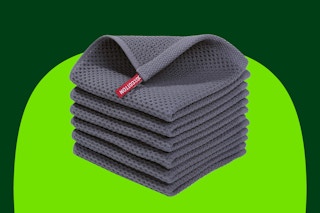 Waffle Weave Kitchen Dish Cloths B07WMQP4SF